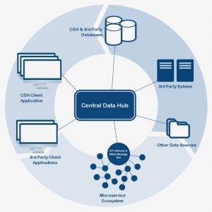 Central Data Hub Topology